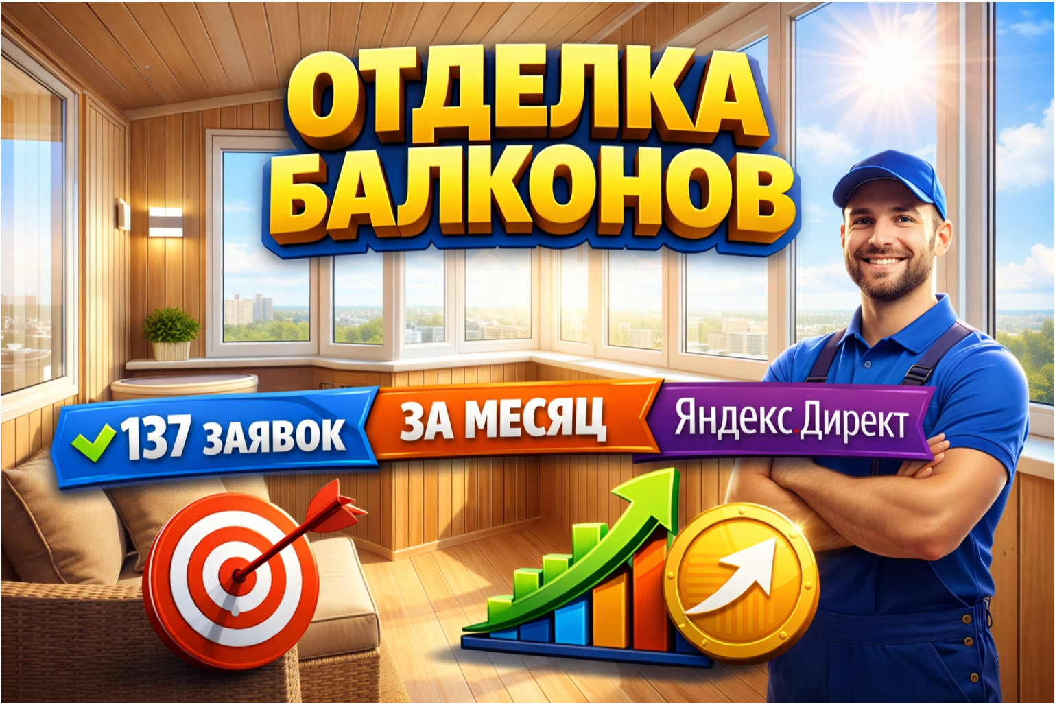 кейс отделка и ремонт балконов 